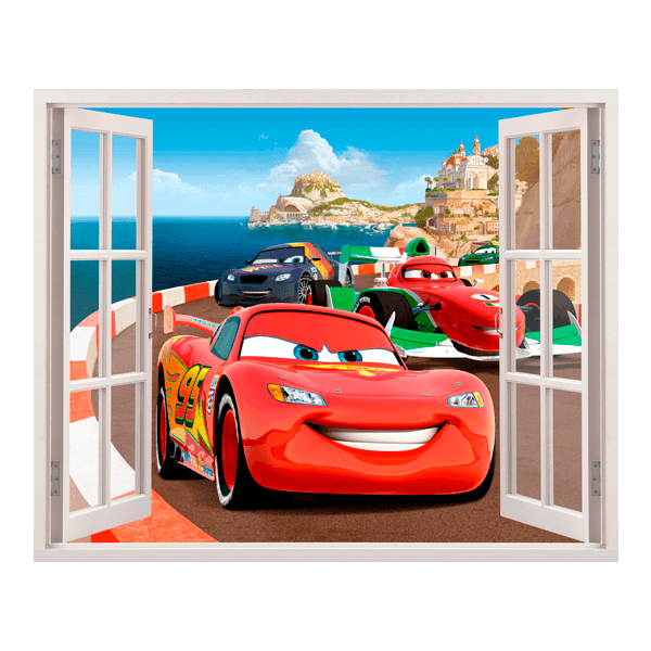 Stickers for Kids: Window Cars in Italy