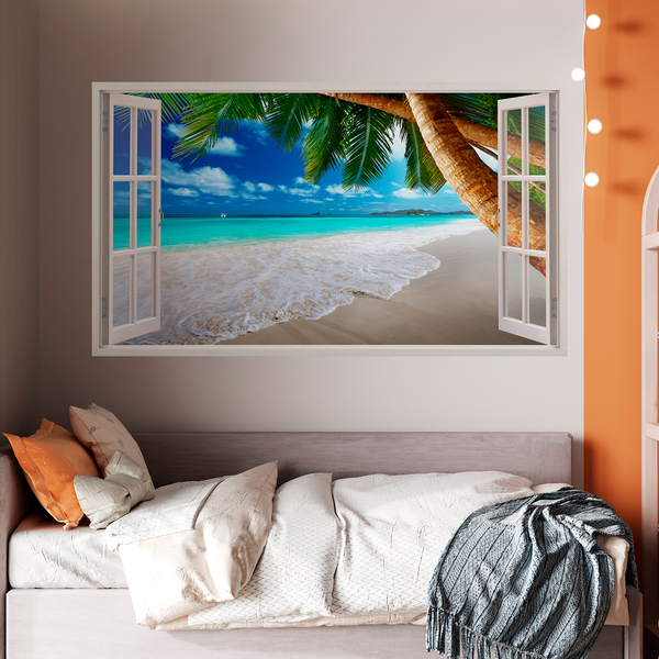 Wall Stickers: Panoramic view of the Caribbean 4