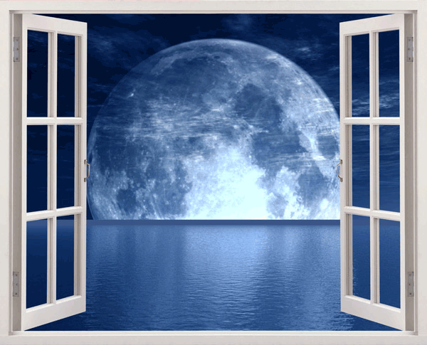 Wall Stickers: Maritime Moon