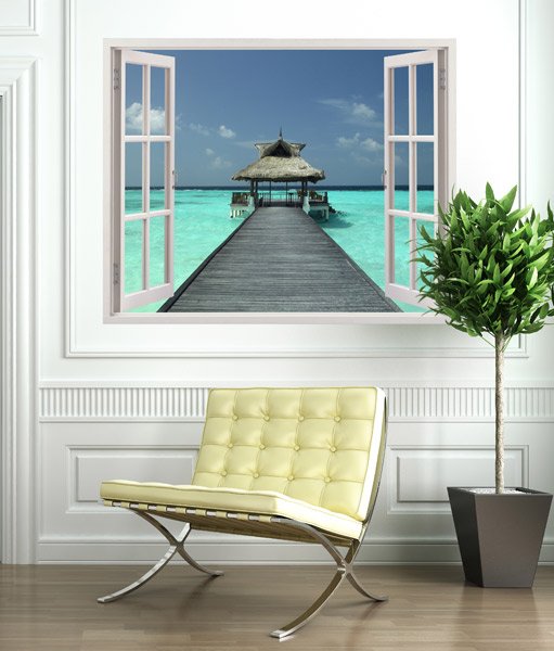 Wall Stickers: Relax at sea