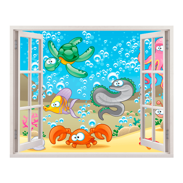 Stickers for Kids: Sea bottom