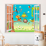 Stickers for Kids: Window At the top of the tree 5