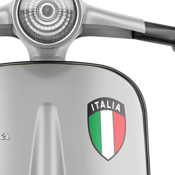 Car & Motorbike Stickers: Italy Coat of Arms