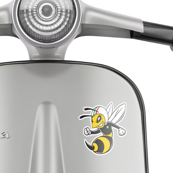 Car & Motorbike Stickers: Vespa Piaggio Bee