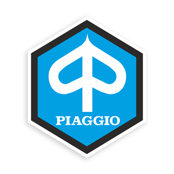 Car & Motorbike Stickers: Shield Piaggio