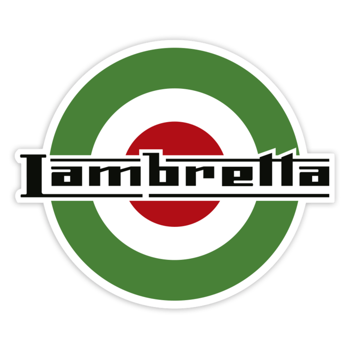 Car & Motorbike Stickers: Lambretta Italian Mod Emblem