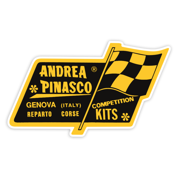 Car & Motorbike Stickers: Andrea Pinasco Competition Kit