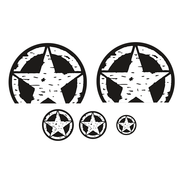 Car & Motorbike Stickers: Vespa Army