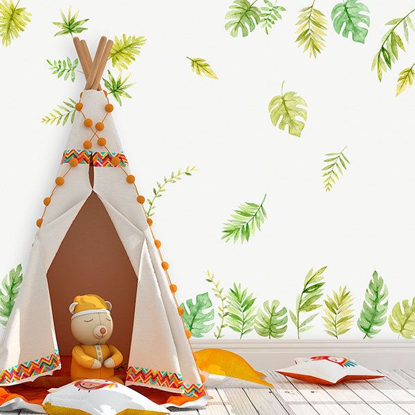 Stickers for Kids: Forest Leaves Kit