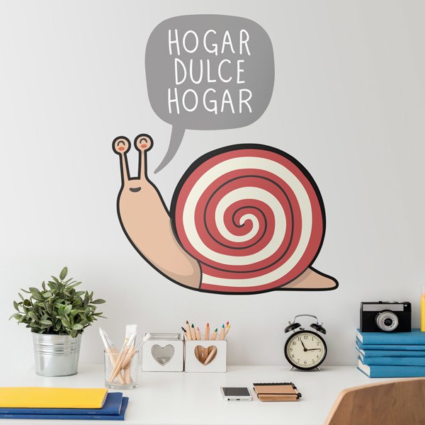 Stickers for Kids: Snail Home sweet home