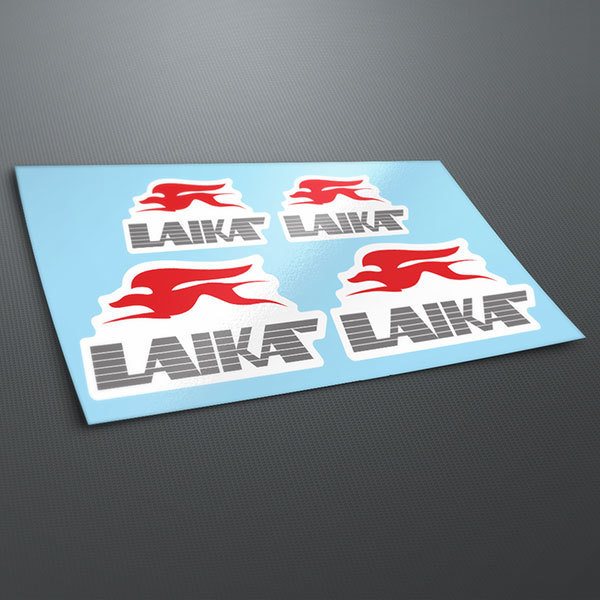 Camper van decals: Kit Laika Logo