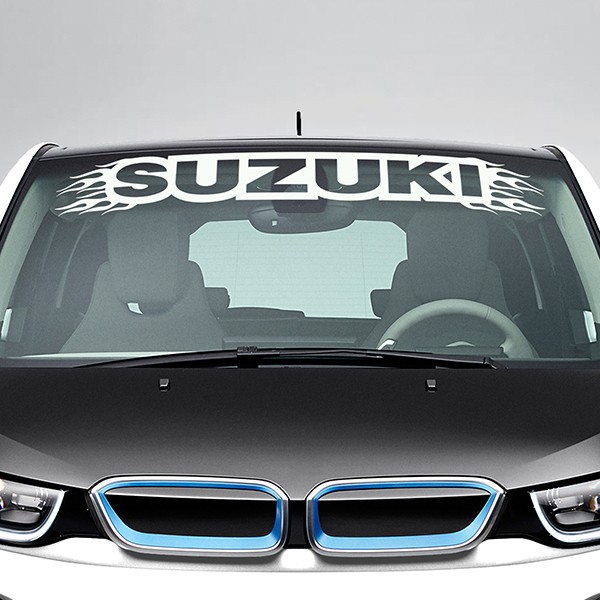 Car & Motorbike Stickers: Suzuki Windshield Sunstrip