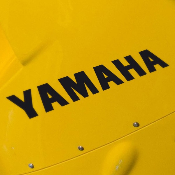 Car and Motorbike Stickers: Yamaha