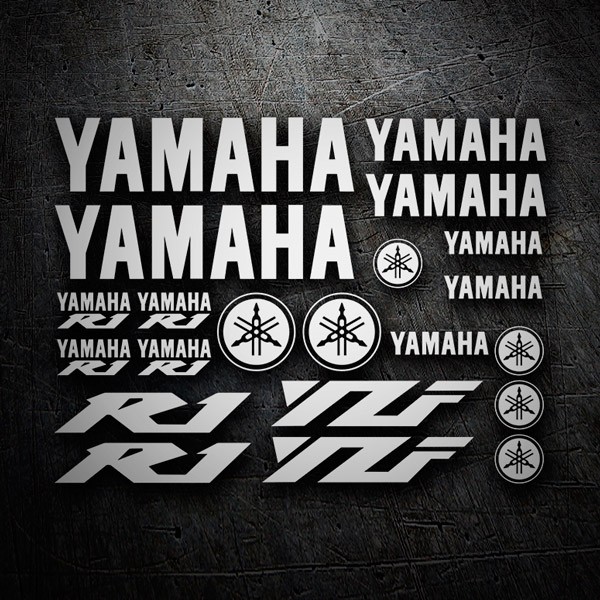 Car & Motorbike Stickers: Kit Yamaha R1