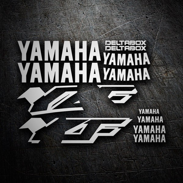Car & Motorbike Stickers: Kit Yamaha YZF 600 1997-01