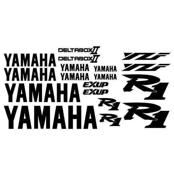 Car & Motorbike Stickers: Kit Yamaha YZF R1 2001