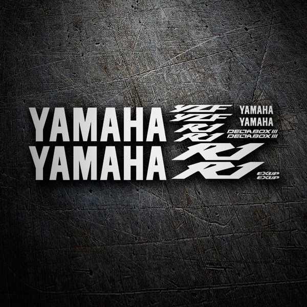 Car & Motorbike Stickers: Kit Yamaha YZF R1 2003
