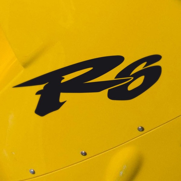 Car & Motorbike Stickers: Yamaha R6