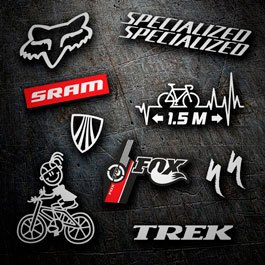Bike MTB Stickers