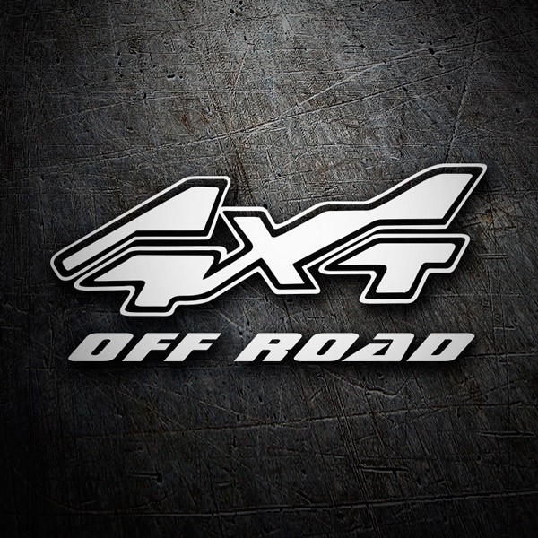 Car & Motorbike Stickers: 4x4 off road racing 0