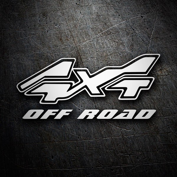 Car & Motorbike Stickers: 4x4 off road racing