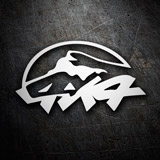 Car & Motorbike Stickers: 4x4 Mountain