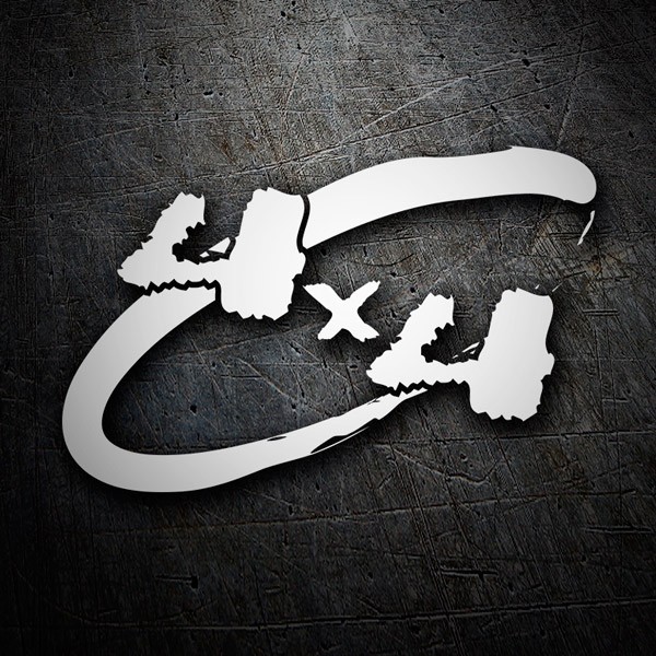 Car & Motorbike Stickers: 4x4 Adventure Oval