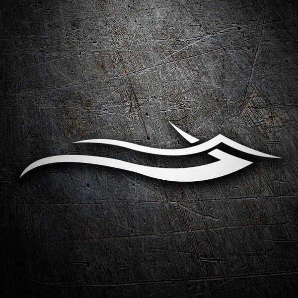 Car & Motorbike Stickers: Abstract Tribal Adornment