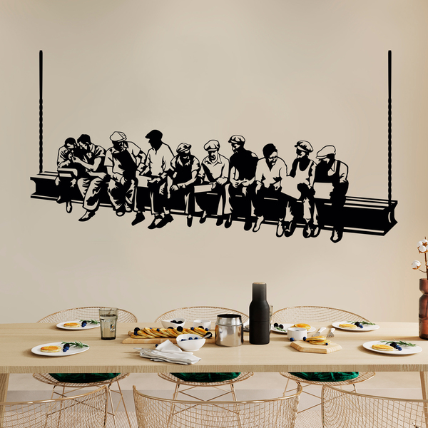 Wall Stickers: Workers' Lunch