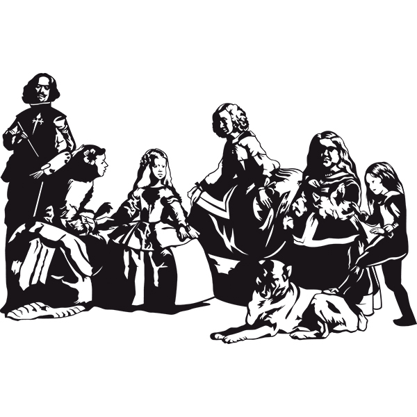 Wall Stickers: Las Meninas