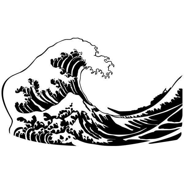 Wall Stickers: The Great Wave off Kanagawa