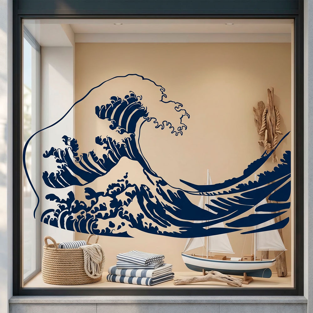 Wall Stickers: The Great Wave off Kanagawa