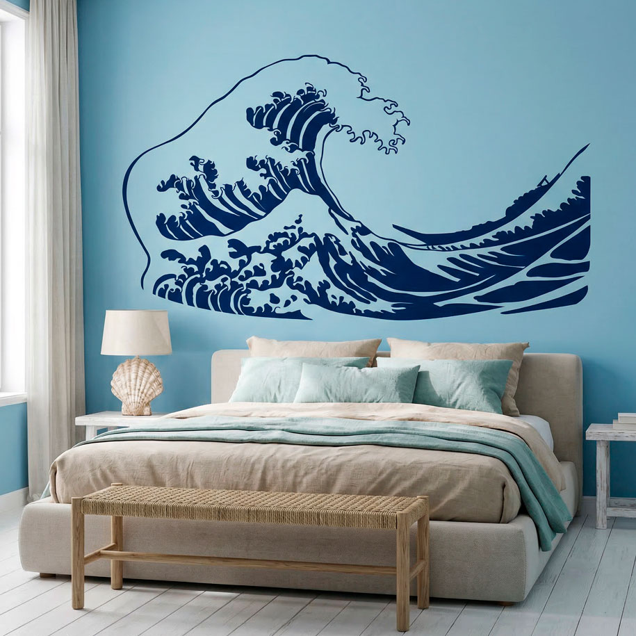 Wall Stickers: The Great Wave off Kanagawa