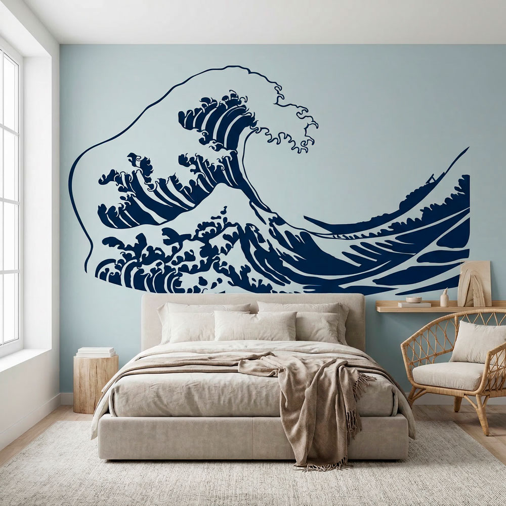 Wall Stickers: The Great Wave off Kanagawa