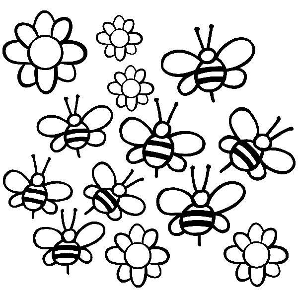 Stickers for Kids: Bees Kit
