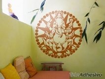 Wall Stickers: Mandala Ganesha 2