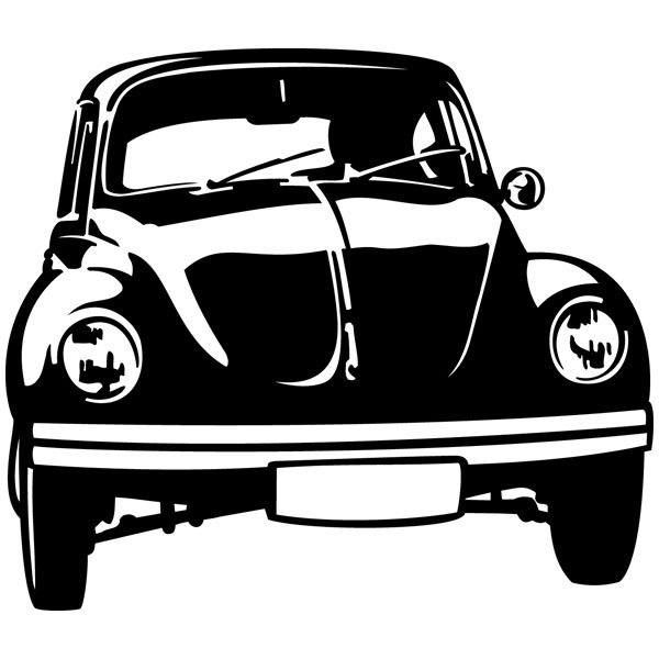 Wall Stickers: Classic Volkswagen Beetle