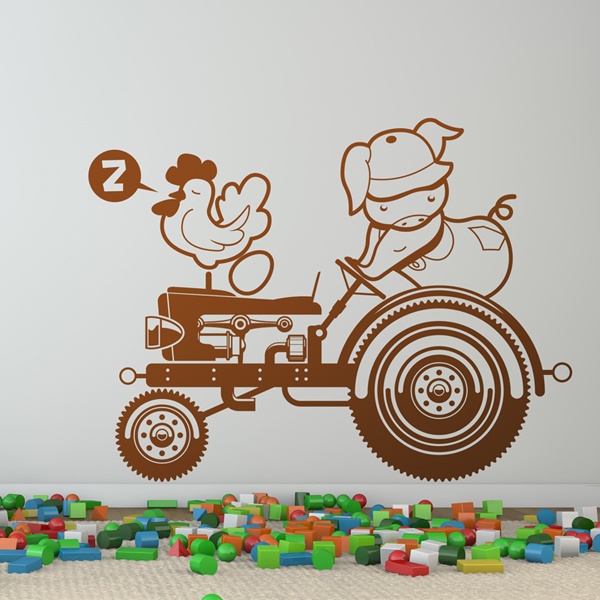 Stickers for Kids: Tractor