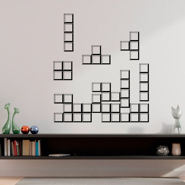 Wall Stickers: Tetris puzzle