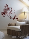 Wall Stickers: Louis Amstrong 2