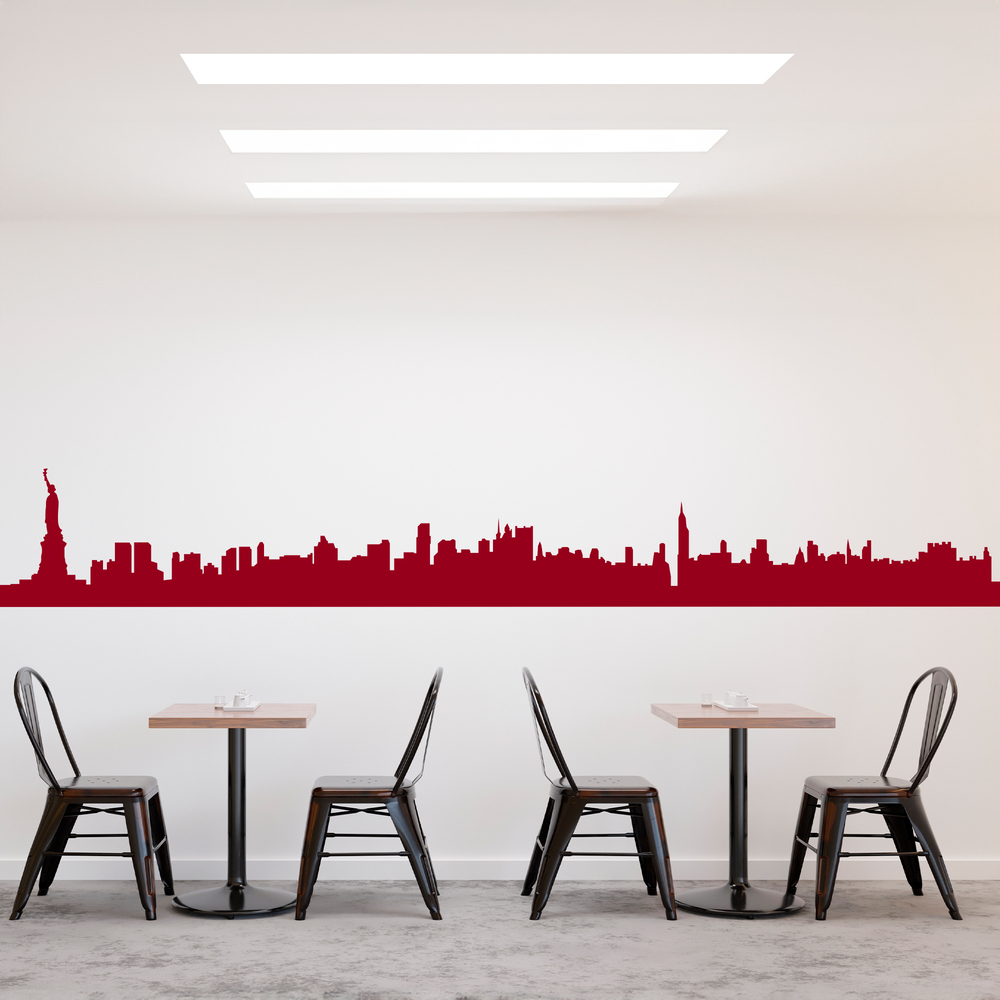Wall Stickers: New york skyline 4