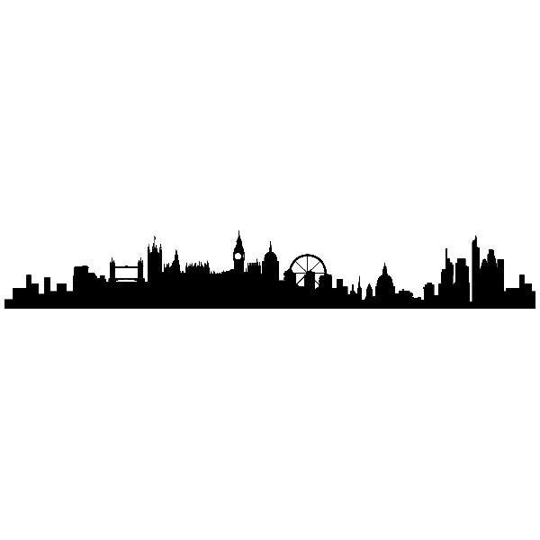 Wall Stickers: London Skyline