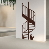 Wall Stickers: Spiral Stairs 2