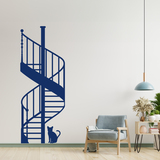 Wall Stickers: Spiral Stairs 3