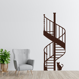 Wall Stickers: Spiral Stairs 4