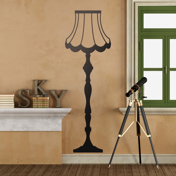 Wall Stickers: Lamp Vintage