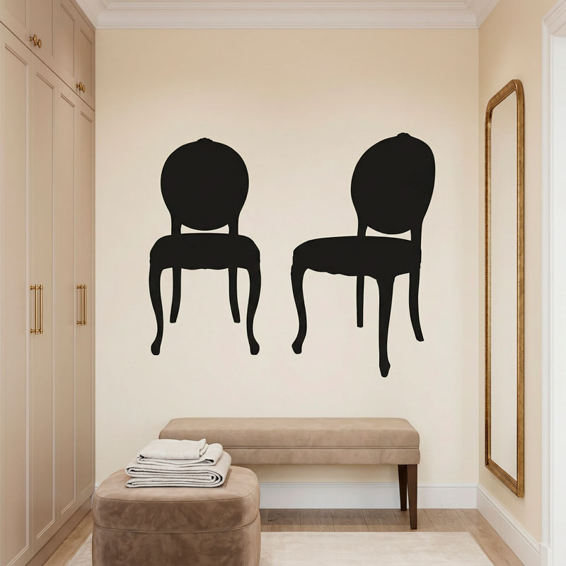 Two chairs vintage 4/11