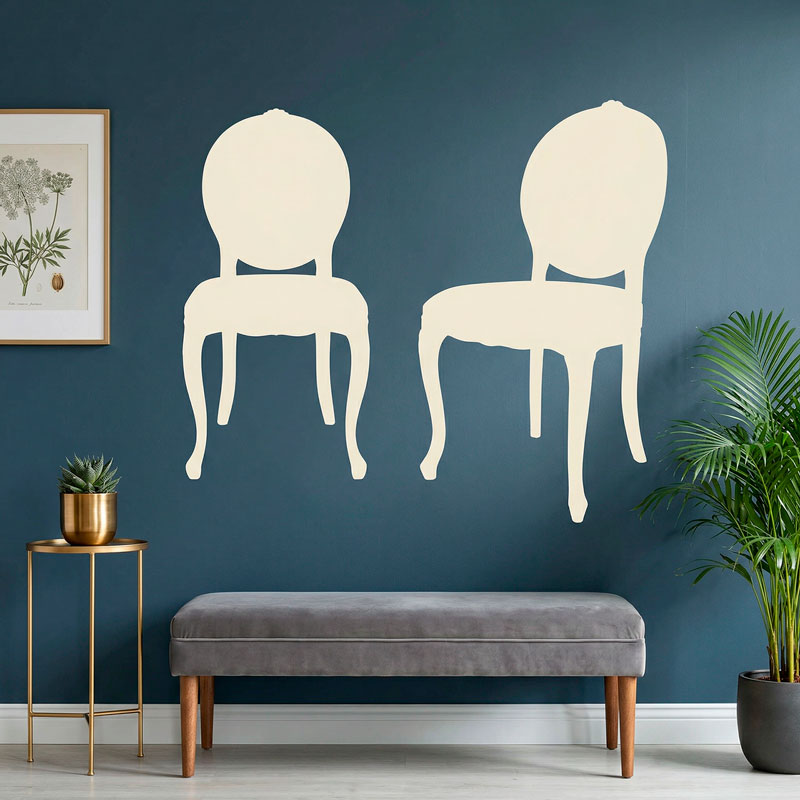 Two chairs vintage 6/11