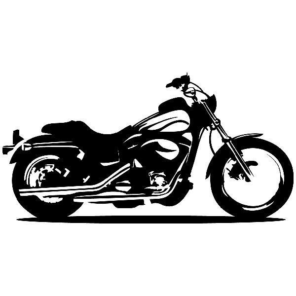 Wall Stickers: Motorcycle Custom