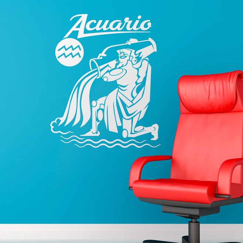 Wall Stickers: zodiaco 45 (Acuario)